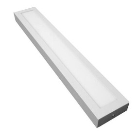 Painel Downlight LED Sobrepor - Branco Quente 48W 15x120