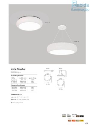 Linha Ring lux