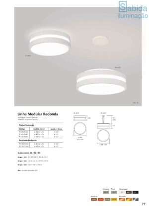 Linha Modular Redonda