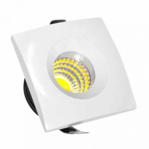 Spot LED SMD Embutir / Direcionável - Micro / Fixo Quadrado