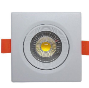 Spot LED SMD Embutir / Direcionável - Quadrado Branco Frio