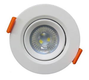 Spot LED SMD Embutir / Direcionável - Redondo Branco Frio