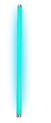 Tubular Colorida T8 - Azul 9W