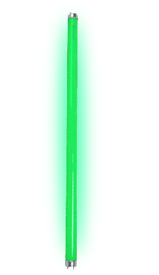 Tubular Colorida T8 - Verde 9W